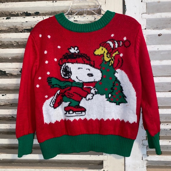 Peanuts Snoopy Christmas Adorable Sweater